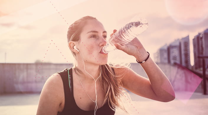 ¿2 Litros de agua al día?