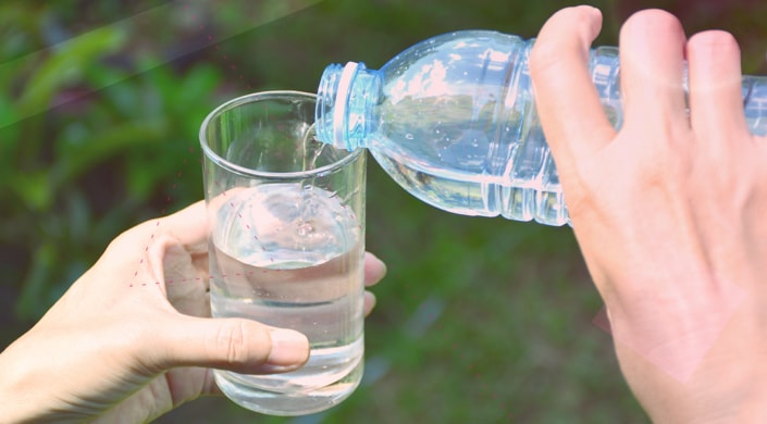 retencion de liquidos beber agua